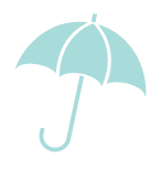Icône : parapluie